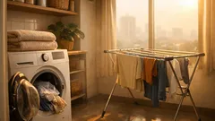 Trik 1 handuk kering + spin 5 menit biar cucian cepat kering saat musim hujan