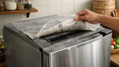 Kenapa bagian atas kulkas sebaiknya tidak ditutup plastik wrap biar tidak boros listrik